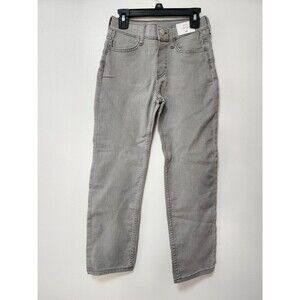 H&M Jeans Girls Size 8 Slim Fit Gray ELASTIC WAIST